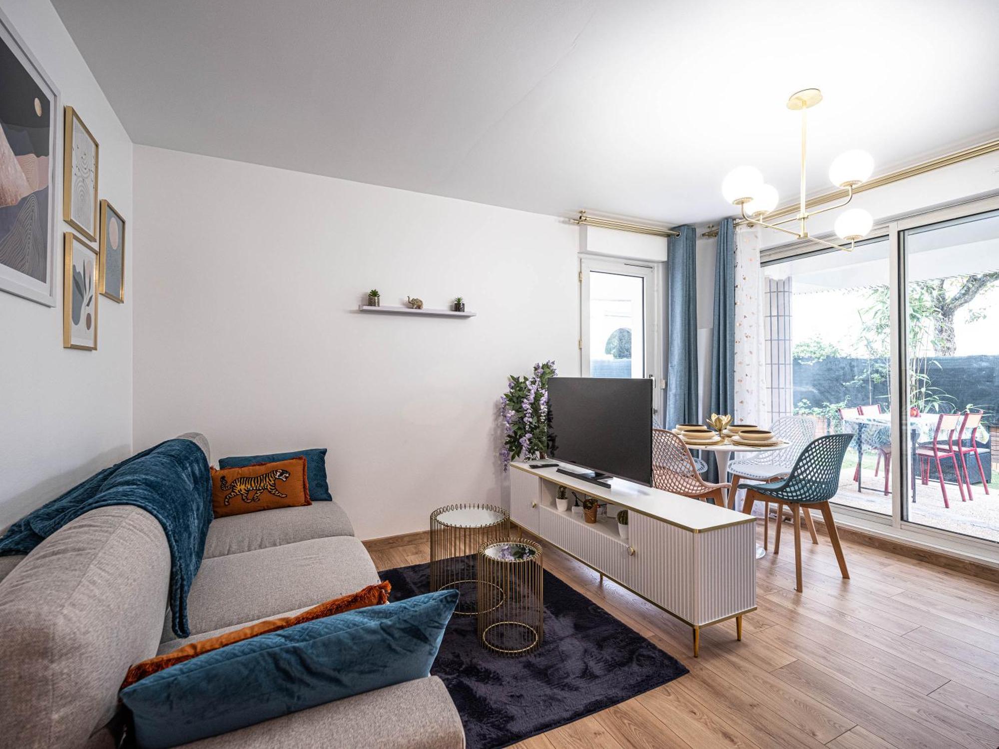 Appartement Cocooning En Centre-Ville - Residence Le Colisee Ermont Kültér fotó